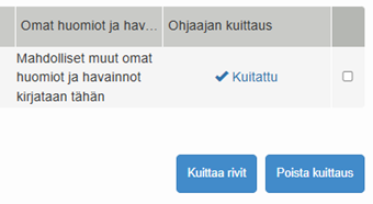 kuittaaminen